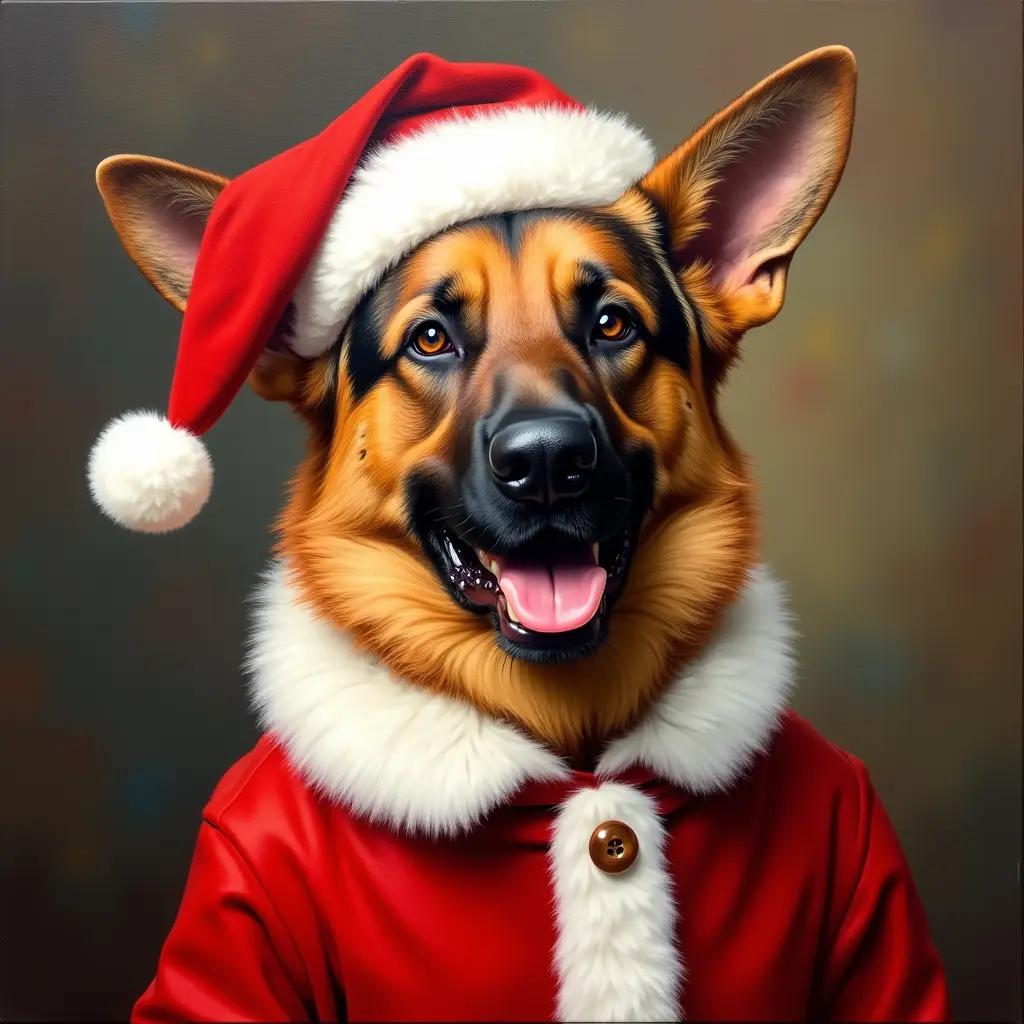 Christmas Pet Portrait