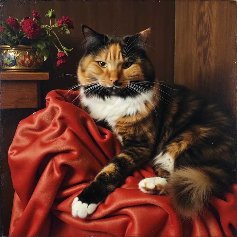 AI-generated pet portrait