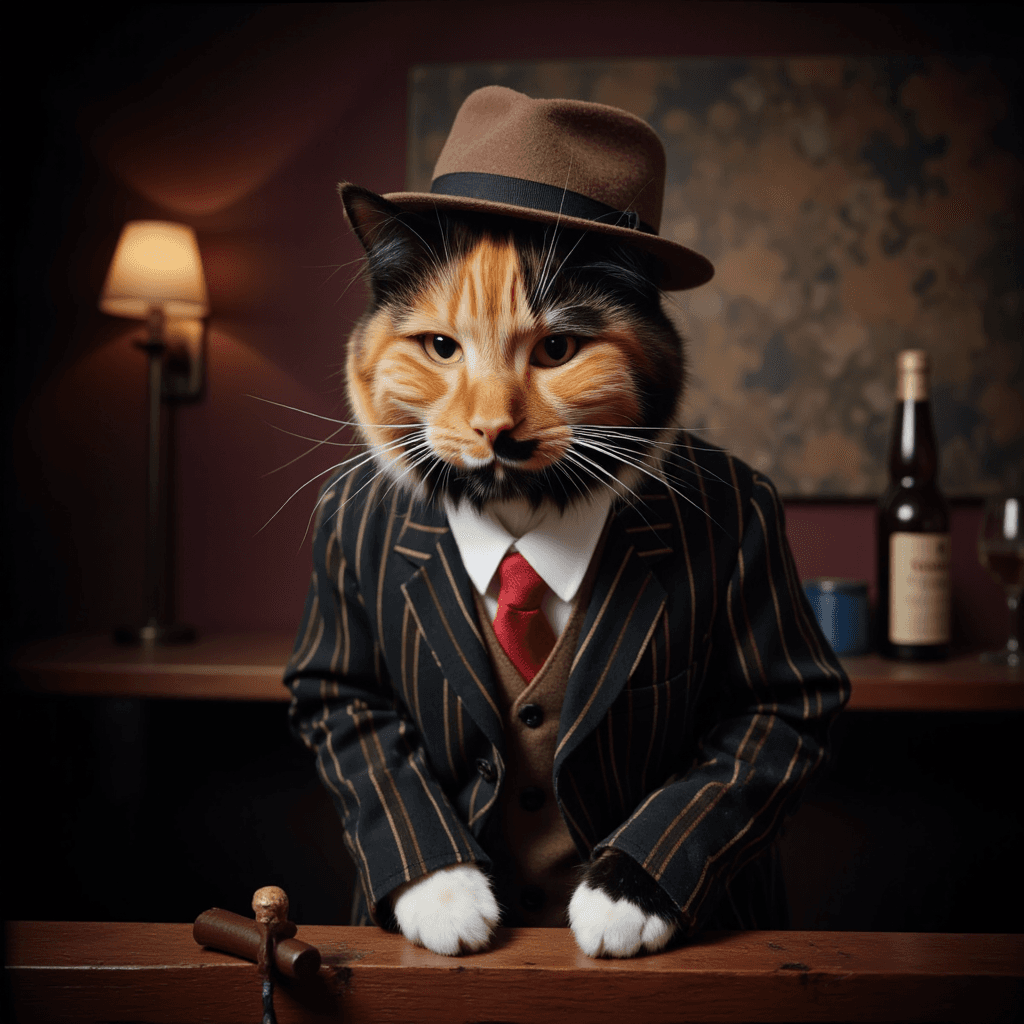 Gangster style example